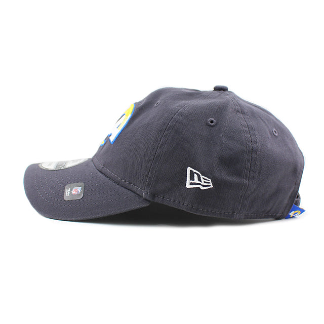 ニューエラ キャップ 9TWENTY ストラップバック ロサンゼルス ラムズ NFL CORE CLASSIC CAP GRAPHITE