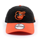 ニューエラ キャップ 9TWENTY ストラップバック ボルチモア オリオールズ MLB CORE CLASSIC ROAD CAP BLACK ORANGE