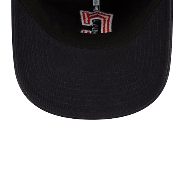 ニューエラ キャップ 9TWENTY ストラップバック クリーブランド ガーディアンズ MLB CORE CLASSIC STRAPBACK CAP NAVY