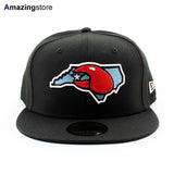 ニューエラ キャップ 59FIFTY ヒッコリー クロウダッズ MiLB ON-FIELD AUTHENTIC ROAD FITTED CAP BLACK