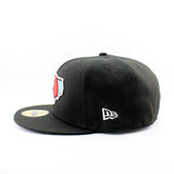 ニューエラ キャップ 59FIFTY ヒッコリー クロウダッズ MiLB ON-FIELD AUTHENTIC ROAD FITTED CAP BLACK