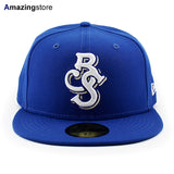 ニューエラ キャップ 59FIFTY ビロクシ シャッカーズ MiLB ON-FIELD AUTHENTIC ROAD FITTED CAP BLUE
