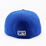 ニューエラ キャップ 59FIFTY ビロクシ シャッカーズ MiLB ON-FIELD AUTHENTIC ROAD FITTED CAP BLUE