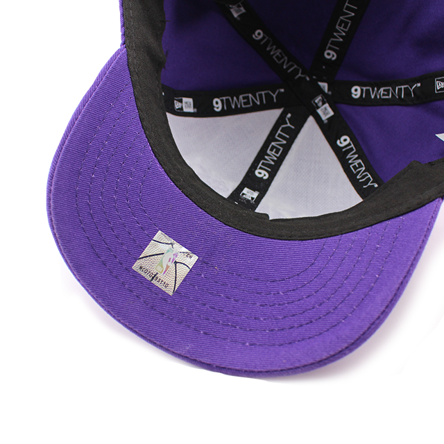 初期カラー NEW ERA マイティダックス キャップ パープル ニューエラ 幼児用 ニューエラ キャップ 9TWENTY ストラップバック ロサンゼルス