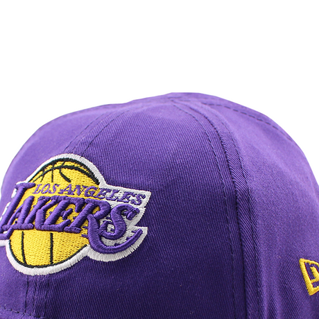 幼児用 ニューエラ キャップ 9TWENTY ストラップバック ロサンゼルス レイカーズ NBA KID'S MY1ST INFANT STRAPBACK CAP PURPLE