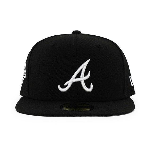 ニューエラ キャップ 59FIFTY アトランタ ブレーブス MLB 1995 WORLD SERIES GAME FITTED CAP BLACK WHITE