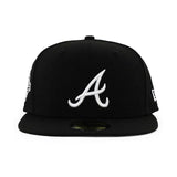 ニューエラ キャップ 59FIFTY アトランタ ブレーブス MLB 1995 WORLD SERIES GAME FITTED CAP BLACK WHITE