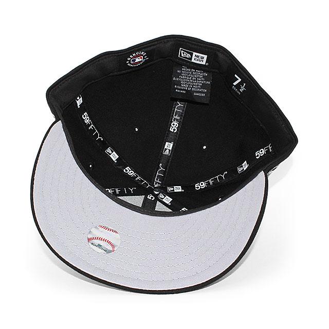 ニューエラ キャップ 59FIFTY アトランタ ブレーブス MLB 1995 WORLD SERIES GAME FITTED CAP BLACK WHITE