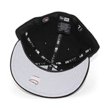 ニューエラ キャップ 59FIFTY アトランタ ブレーブス MLB 1995 WORLD SERIES GAME FITTED CAP BLACK WHITE