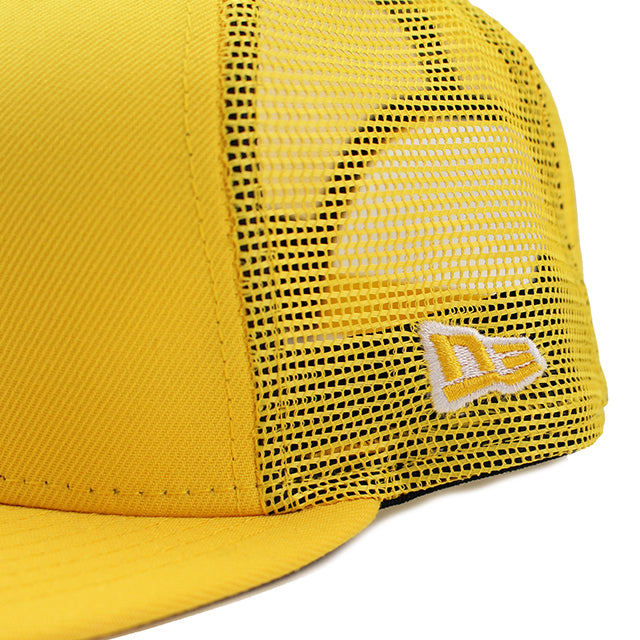 ニューエラ メッシュキャップ 9FIFTY ロサンゼルス スパークス WNBA TEAM BASIC TRUCKER MESH CAP GOLD