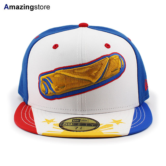 ニューエラ キャップ 59FIFTY ノーフォーク タイズ MiLB THEME NIGHT FITTED CAP WHITE BLUE