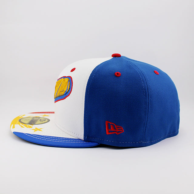 ニューエラ キャップ 59FIFTY ノーフォーク タイズ MiLB THEME NIGHT FITTED CAP WHITE BLUE