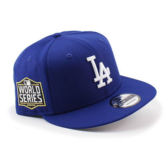 ニューエラ キャップ 9FIFTY ロサンゼルス ドジャース MLB 2020 WORLD SERIES SNAPBACK CAP ROYAL BLUE