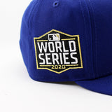 ニューエラ キャップ 9FIFTY ロサンゼルス ドジャース MLB 2020 WORLD SERIES SNAPBACK CAP ROYAL BLUE