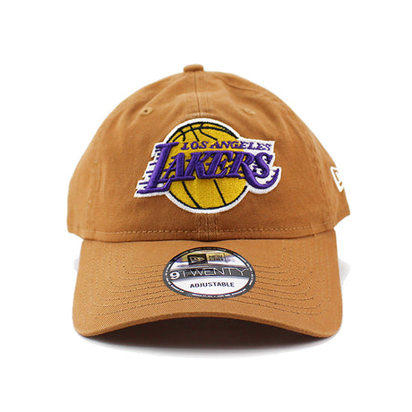 ニューエラ キャップ 9TWENTY ロサンゼルス レイカーズ NBA CORE CLASSIC CAP LIGHT BRONZE NEW ERA LOS ANGELES LAKERS