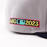 ニューエラ キャップ 9FIFTY スナップバック シアトル マリナーズ MLB 2023 ALL STAR GAME SEATTLE SNAPBACK CAP GREY