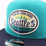 ニューエラ メッシュキャップ 9FIFTY シアトル マリナーズ MLB 2023 ALL STAR GAME SEATTLE MESH SNAPBACK CAP TEAL