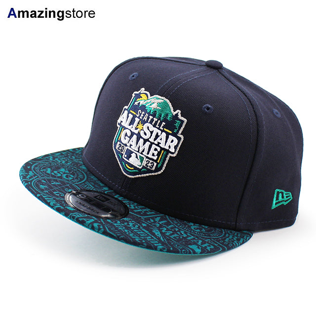 ニューエラ キャップ 9FIFTY スナップバック シアトル マリナーズ MLB 2023 ALL STAR GAME SNAPBACK CAP NAVY-TEAL