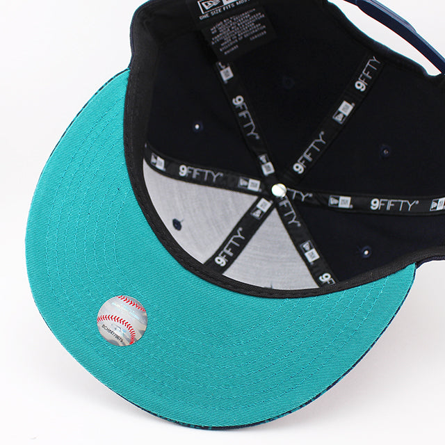 ニューエラ キャップ 9FIFTY スナップバック シアトル マリナーズ MLB 2023 ALL STAR GAME SNAPBACK CAP NAVY-TEAL