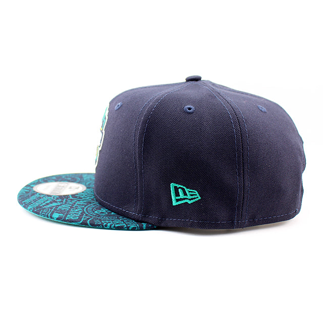 ニューエラ キャップ 9FIFTY スナップバック シアトル マリナーズ MLB 2023 ALL STAR GAME SNAPBACK CAP NAVY-TEAL