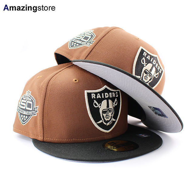 ニューエラ キャップ 59FIFTY ラスベガス レイダース NFL 50TH