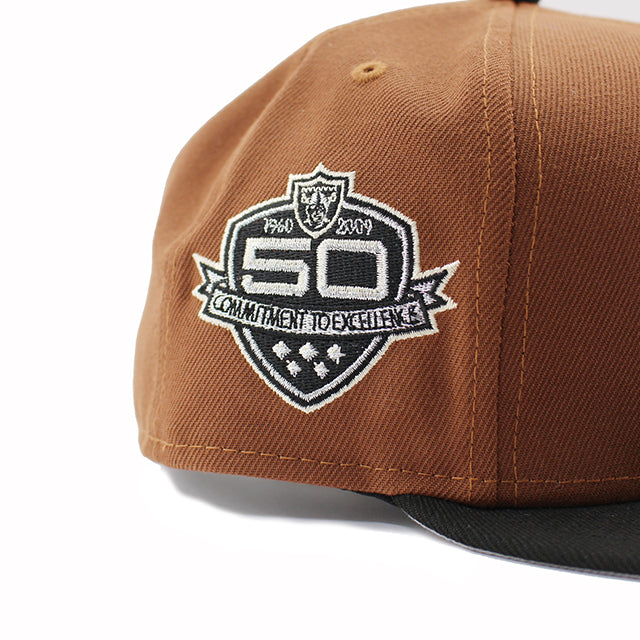59FIFTY ラスベガス・レイダース ニューエラ キャップ 59FIFTY ラスベガス レイダース NFL 50TH
