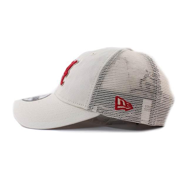 ニューエラ メッシュキャップ 9TWENTY アラバマ クリムゾンタイド NCAA STATED BACK TRUCKER MESH CAP STONE