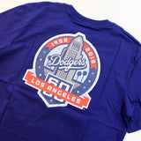 ニューエラ Tシャツ ロサンゼルス ドジャース MLB 60TH ANNIVERSARY T-SHIRT BLUE