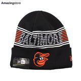 ニューエラ ニット ビーニー ボルチモア オリオールズ MLB SPORTS KNIT BEANIE BLACK