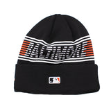 ニューエラ ニット ビーニー ボルチモア オリオールズ MLB SPORTS KNIT BEANIE BLACK