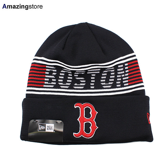 ニューエラ ニット ビーニー ボストン レッドソックス MLB SPORTS KNIT BEANIE NAVY