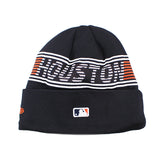 ニューエラ ニット ビーニー ヒューストン アストロズ MLB SPORTS KNIT BEANIE NAVY