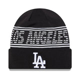 ニューエラ ニット ビーニー ロサンゼルス ドジャース MLB SPORTS KNIT BEANIE BLACK