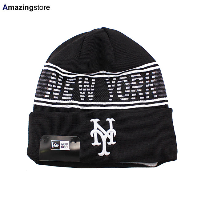 ニューエラ ニット ビーニー ニューヨーク メッツ MLB SPORTS KNIT BEANIE BLACK