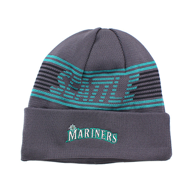 ニューエラ ニット ビーニー シアトル マリナーズ MLB SPORTS KNIT BEANIE GRAPHITE