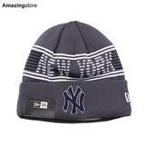 ニューエラ ニット ビーニー ニューヨーク ヤンキース MLB SPORTS KNIT BEANIE GRAPHITE