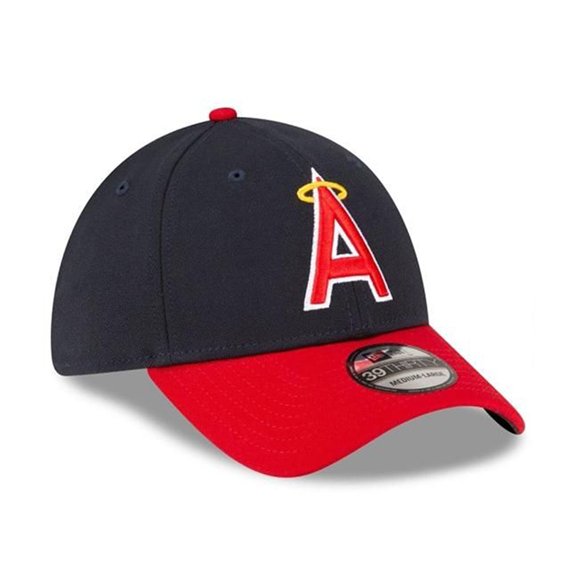 ニューエラ キャップ 39THIRTY ロサンゼルス エンゼルス MLB TEAM CLASSIC ALTERNATE FLEX FIT CAP NAVY RED