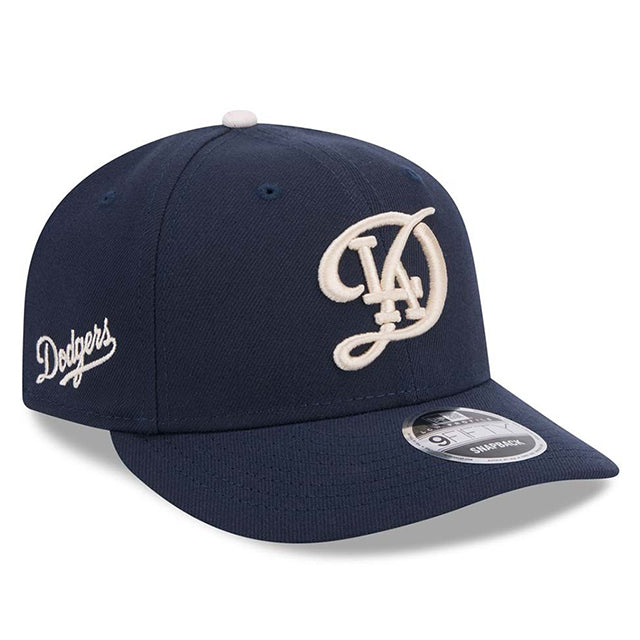 シティコネクト ニューエラ キャップ LP9FIFTY ロサンゼルス ドジャース MLB CITY CONNECT LOW PROFILE SNAPBACK CAP NAVY