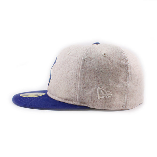 ニューエラ キャップ RC59FIFTY ブルックリン ドジャース MLB RETRO CROWN MELTON WOOL FITTED CAP ROYAL
