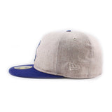ニューエラ キャップ RC59FIFTY ブルックリン ドジャース MLB RETRO CROWN MELTON WOOL FITTED CAP ROYAL