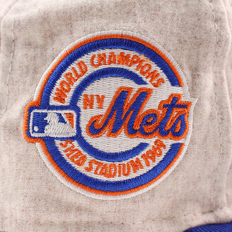 ニューエラ キャップ RC59FIFTY ニューヨーク メッツ MLB RETRO CROWN MELTON WOOL FITTED CAP ROYAL