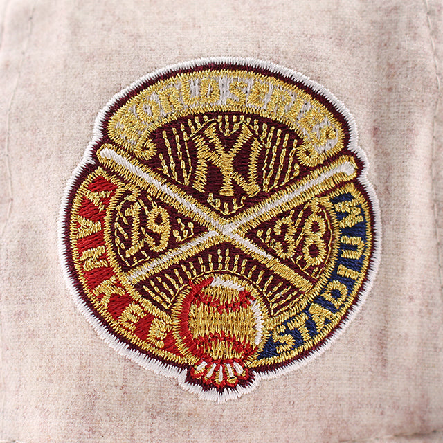 ニューエラ キャップ RC59FIFTY 二ューヨーク ヤンキース MLB RETRO CROWN MELTON WOOL FITTED CAP NAVY