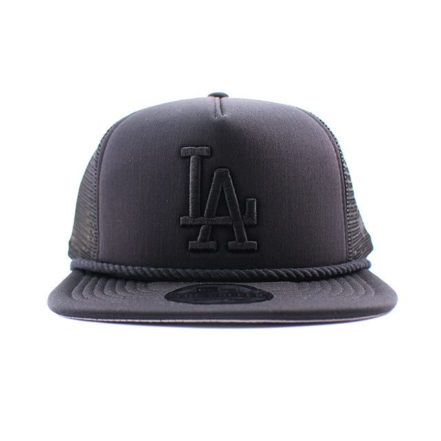 ニューエラ キャップ GOLFER ロサンゼルス ドジャース MLB SNAPBACK BLACKOUT