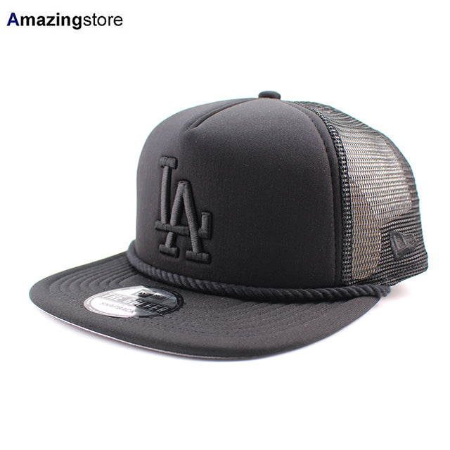 ニューエラ キャップ GOLFER ロサンゼルス ドジャース MLB SNAPBACK BLACKOUT