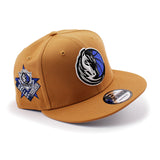 ニューエラ キャップ 9FIFTY スナップバック ダラス マーベリックス NBA COLOR PACK SNAPBACK CAP LIGHT BRONZE