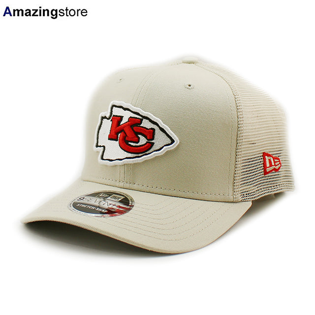 ニューエラ キャップ 9SEVENTY ストレッチ スナップバック カンザスシティ チーフス NFL MESH STRETCH SNAPBACK CAP STONE