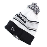 ニューエラ ニットキャップ ビーニー ニューヨーク ヤンキース MLB BANDED POM KNIT BEANIE CAP OTC NAVY