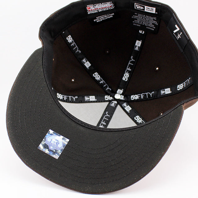 ニューエラ キャップ 59FIFTY インランド エンパイア シクサーズ MiLB THEME NIGHT FITTED CAP BROWN