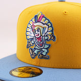 ニューエラ キャップ 59FIFTY リーハイバレー アイアンピッグス MiLB THEME NIGHT FITTED CAP GOLD SKY
