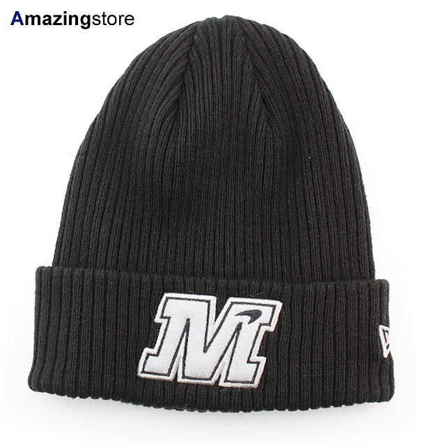 ニューエラ ニット ビーニーキャップ マクラーレン レーシング PUFF PATCH BEANIE CAP BLACK